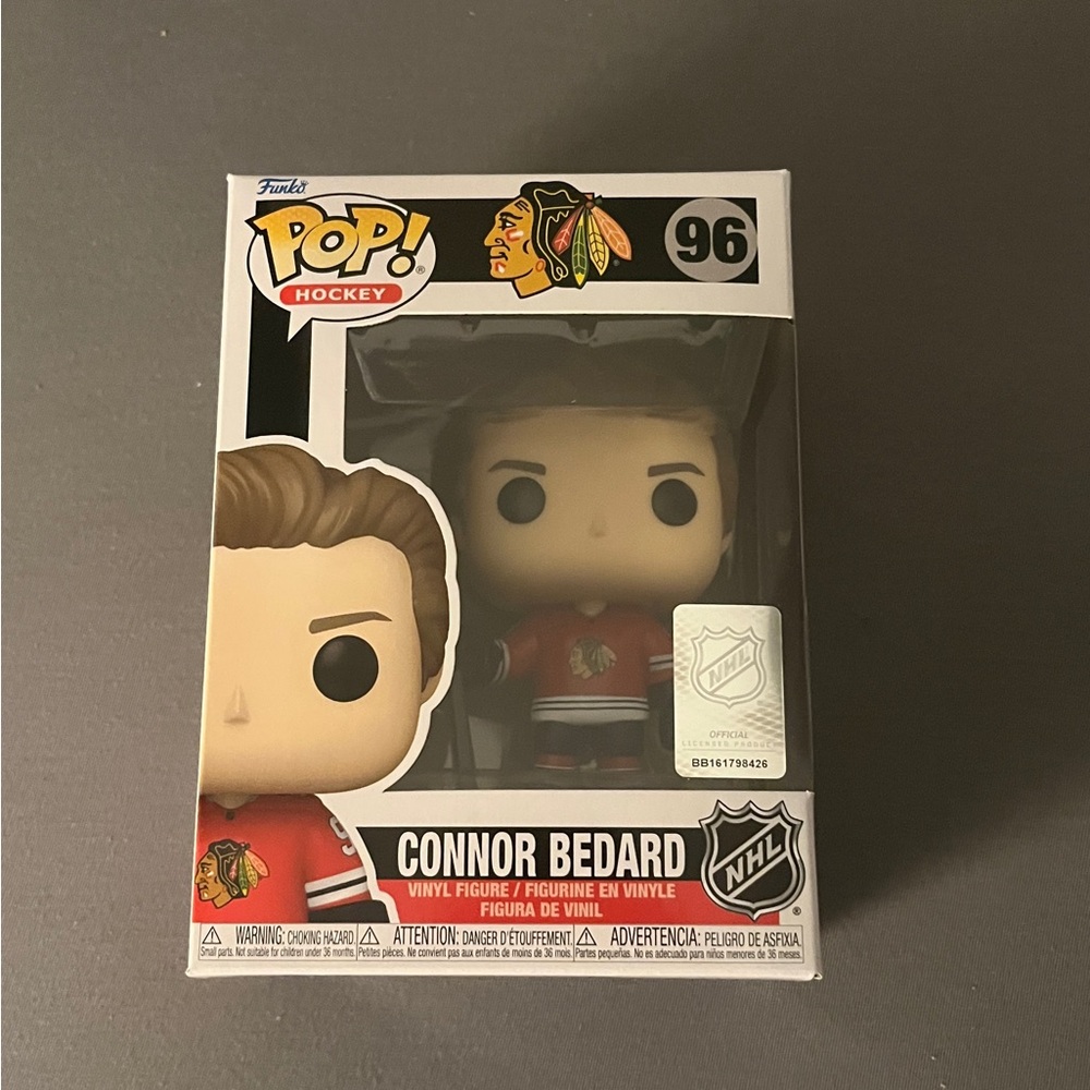 Funko Pop! Connor Bedard figurine